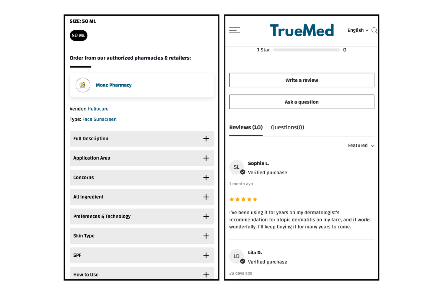 Truemed Case Study - Website Screenshot 4