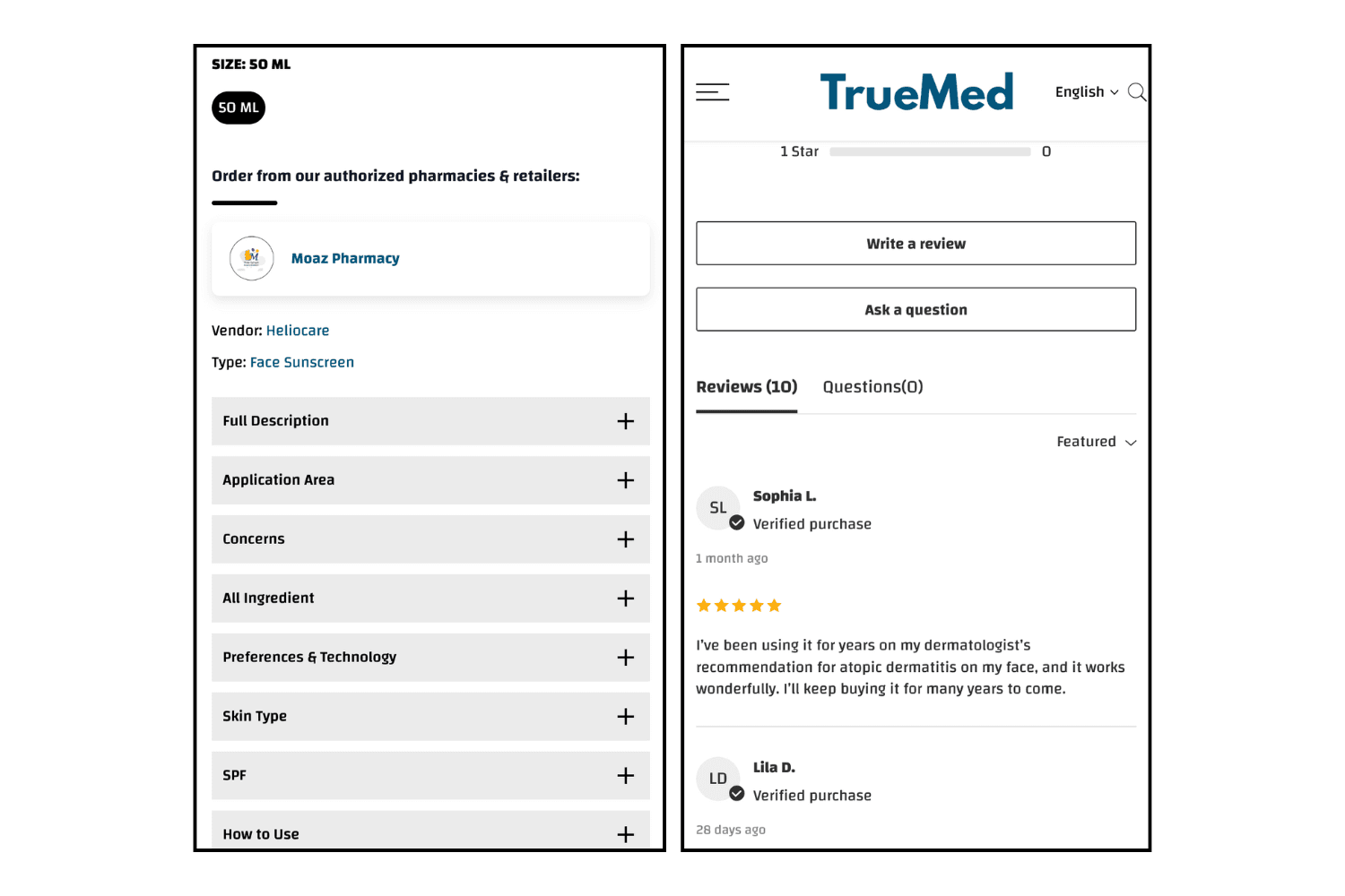 Truemed Case Study - Website Screenshot 4